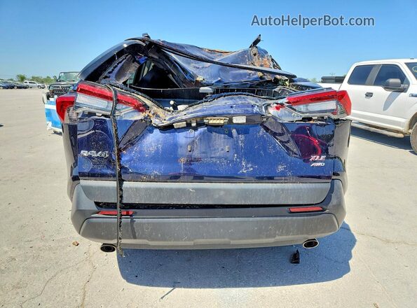 2T3P1RFV0NW291069 2022 TOYOTA RAV4 Blue უკანა ხედი