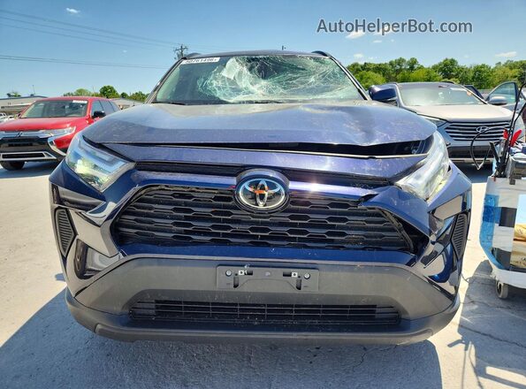 2T3P1RFV0NW291069 2022 TOYOTA RAV4 Blue წინა ხედი