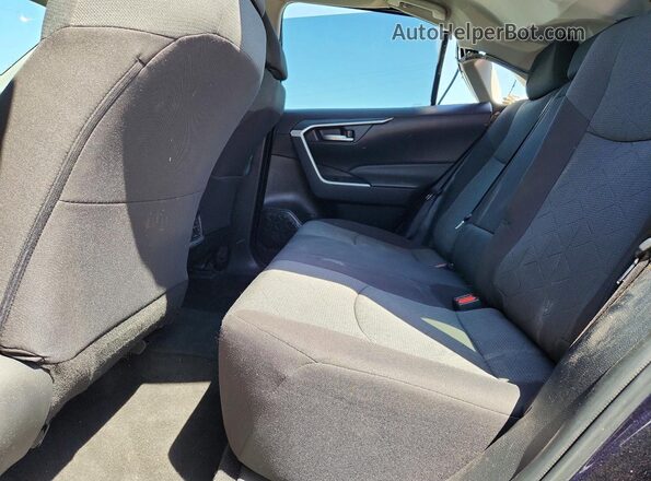 2T3P1RFV0NW291069 2022 TOYOTA RAV4 Blue უკანა სალონის ხედი