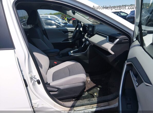 2T3P1RFV0NW311644 2022 TOYOTA RAV4 White Widok wnętrza z przodu