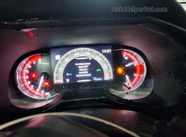 2T3P1RFV0PC367068 2023 TOYOTA RAV4 Gray Instrument cluster view