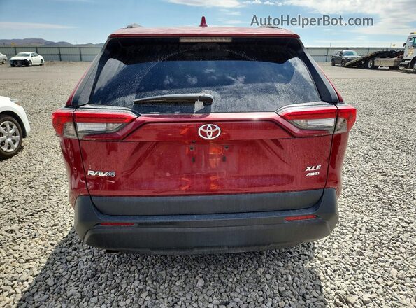 2T3P1RFV0PW390476 2023 TOYOTA RAV4 Maroon Vista trasera
