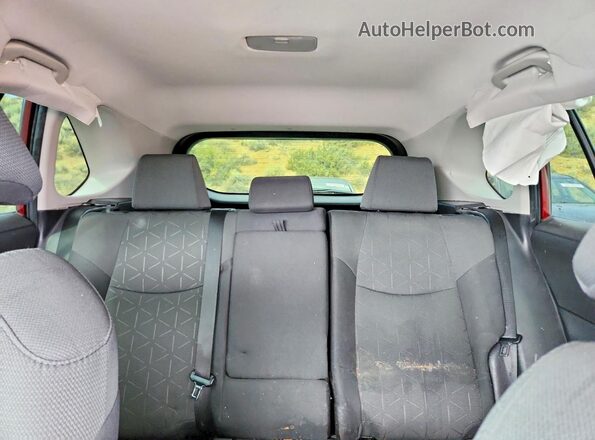 2T3P1RFV0PW390476 2023 TOYOTA RAV4 Maroon Vista de los asientos traseros