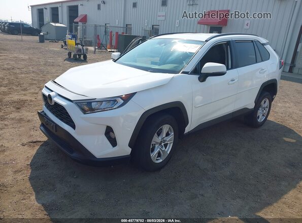 2T3P1RFV1MC170681 2021 TOYOTA RAV4 White წინა მარცხენა ხედი სამი მეოთხედიდან