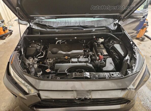 2T3P1RFV1MC245511 2021 TOYOTA RAV4 Gray Engine compartment view