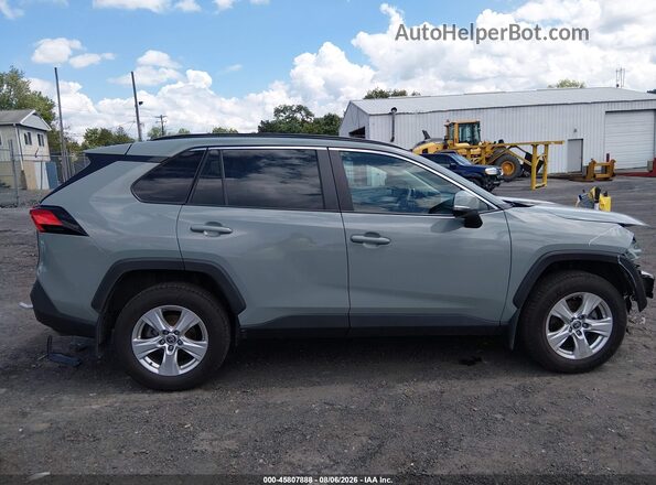 2T3P1RFV1MW223443 2021 TOYOTA RAV4 Зеленый Вид задней части салона