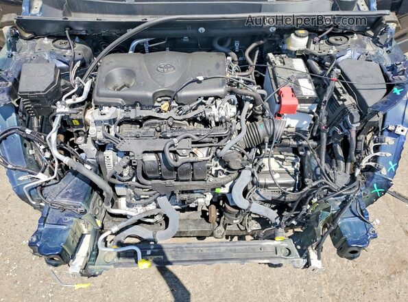 2T3P1RFV1RW423651 2024 TOYOTA RAV4 Blue ძრავის განყოფილების ხედი
