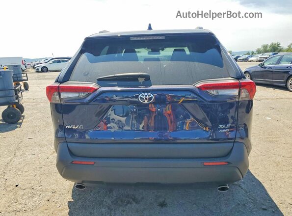 2T3P1RFV1RW423651 2024 TOYOTA RAV4 Blue უკანა ხედი