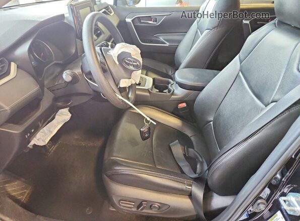 2T3P1RFV2LC074525 2020 TOYOTA RAV4 Black Widok wnętrza z przodu