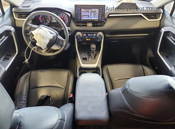 2T3P1RFV2LC074525 2020 TOYOTA RAV4 Black Widok deski rozdzielczej