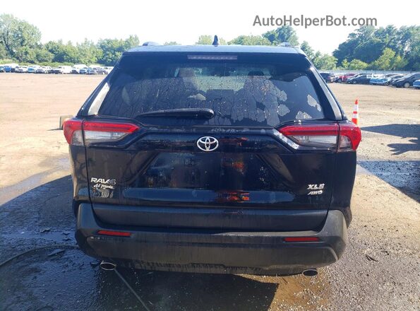 2T3P1RFV2NC262609 2022 TOYOTA RAV4 Black Vista trasera