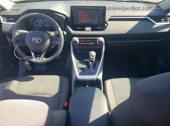 2T3P1RFV2NC262609 2022 TOYOTA RAV4 Black Vista del salpicadero