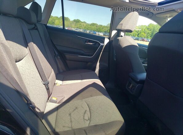 2T3P1RFV2NC262609 2022 TOYOTA RAV4 Black Vista de los asientos traseros