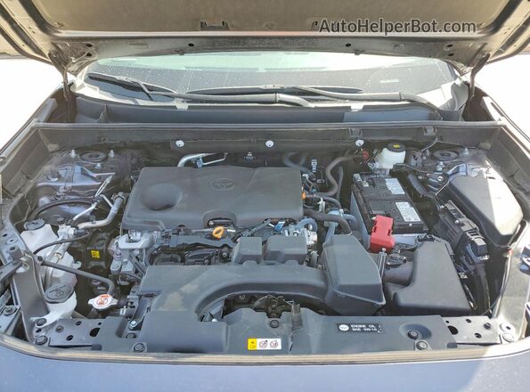 2T3P1RFV2RC425507 2024 TOYOTA RAV4 Gray უკანა სალონის ხედი