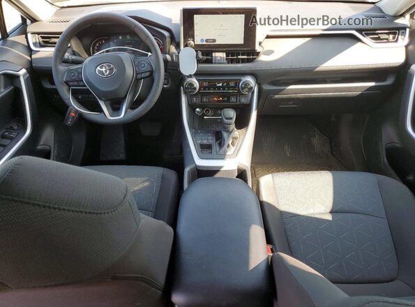 2T3P1RFV2SW551192 2025 TOYOTA RAV4 White Dashboard view