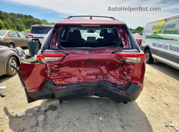 2T3P1RFV2SW586895 2025 TOYOTA RAV4 Red Rear view