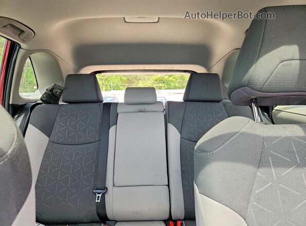 2T3P1RFV2SW586895 2025 TOYOTA RAV4 Red Rear seats view