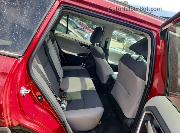 2T3P1RFV2SW586895 2025 TOYOTA RAV4 Red Rear interior view