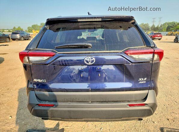 2T3P1RFV2SW631639 2025 TOYOTA RAV4 Blue Вид ззаду