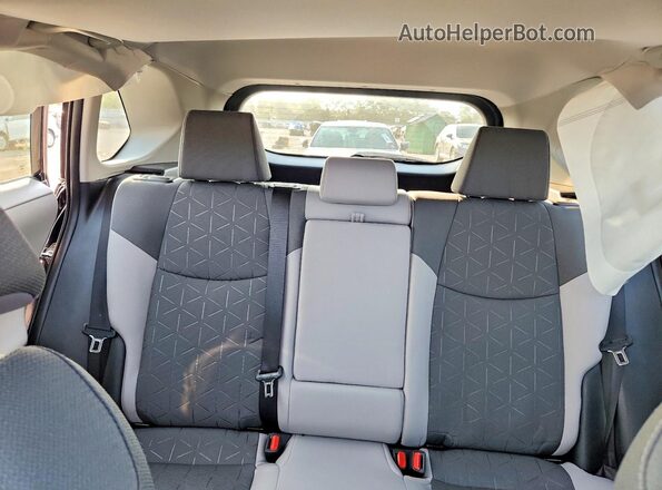 2T3P1RFV2SW631639 2025 TOYOTA RAV4 Blue Вид задніх сидінь