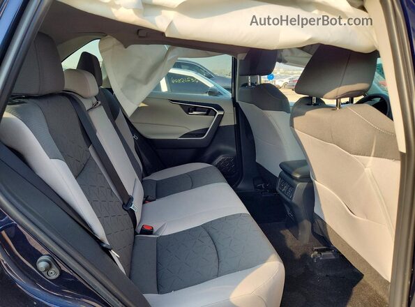2T3P1RFV2SW631639 2025 TOYOTA RAV4 Blue Вид задньої частини салону