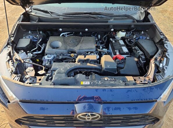 2T3P1RFV2SW631639 2025 TOYOTA RAV4 Blue Вид підкапотного простору