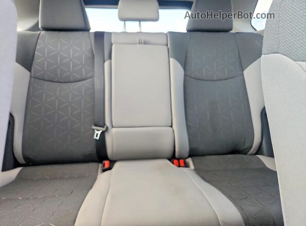 2T3P1RFV3KC020214 2019 TOYOTA RAV4 White Вид задніх сидінь