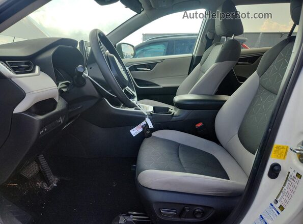 2T3P1RFV3KC020214 2019 TOYOTA RAV4 White Вид салону спереду