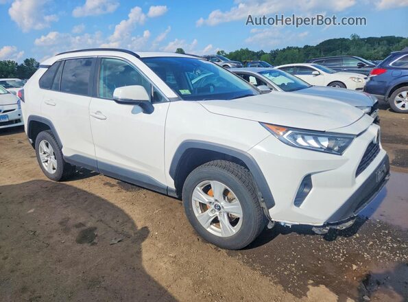 2T3P1RFV3KC020214 2019 TOYOTA RAV4 White Передня права чверть
