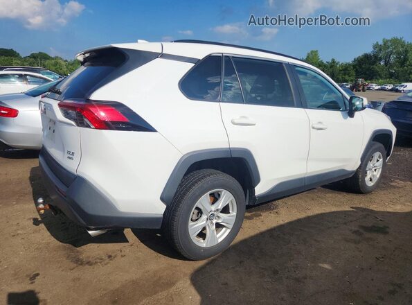2T3P1RFV3KC020214 2019 TOYOTA RAV4 White Задня права чверть