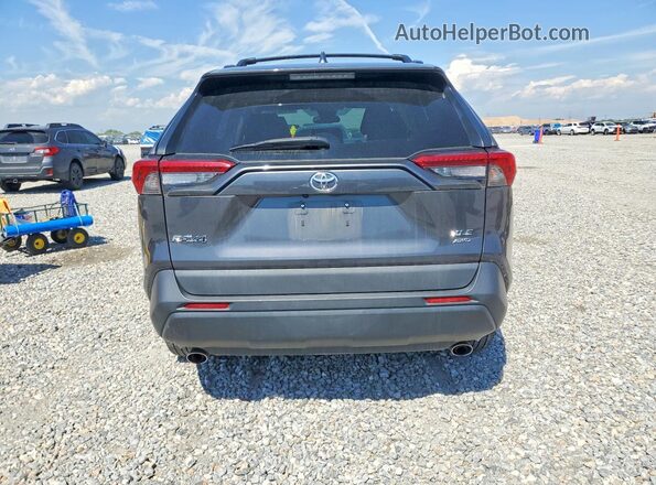 2T3P1RFV3KW047895 2019 TOYOTA RAV4 Charcoal უკანა ხედი