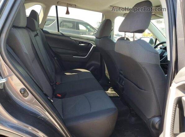 2T3P1RFV3KW047895 2019 TOYOTA RAV4 Charcoal უკანა სალონის ხედი