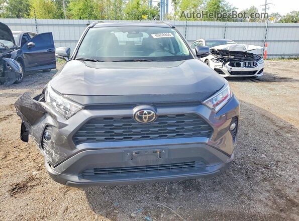 2T3P1RFV3KW071467 2019 TOYOTA RAV4 Charcoal წინა ხედი