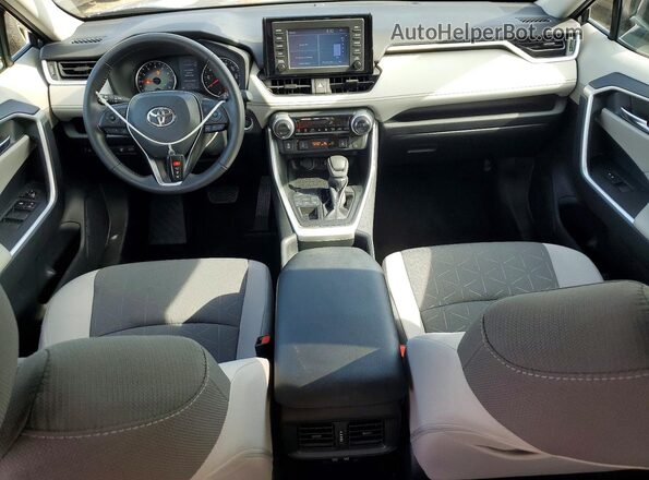 2T3P1RFV3KW071467 2019 TOYOTA RAV4 Charcoal წინა პანელის ხედი