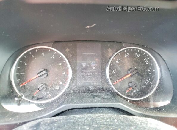 2T3P1RFV3LW115694 2020 TOYOTA RAV4 Silver Vista del cuadro de instrumentos