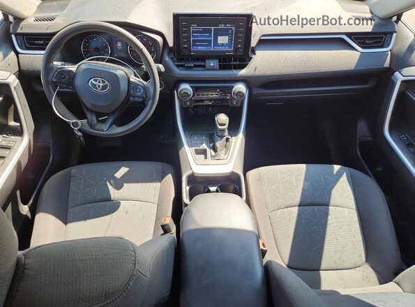 2T3P1RFV3MC143059 2021 TOYOTA RAV4 Белый Вид панели приборов