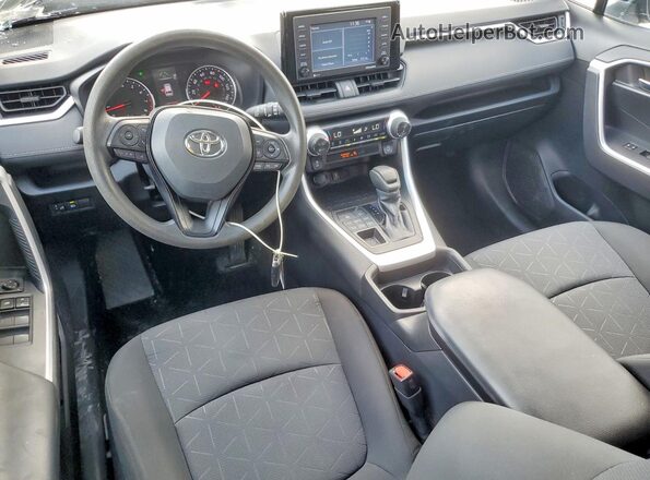2T3P1RFV3MC156622 2021 TOYOTA RAV4 Black წინა პანელის ხედი