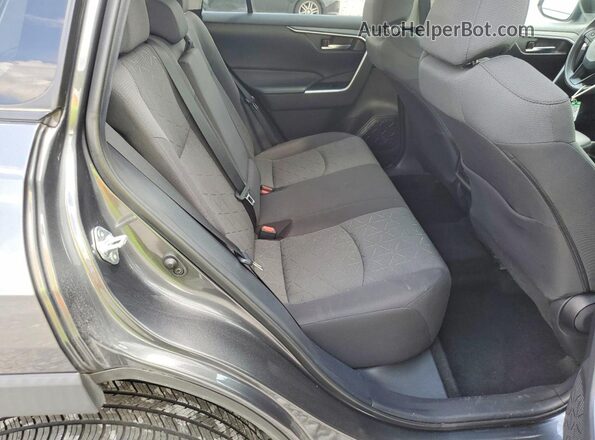 2T3P1RFV3MC156622 2021 TOYOTA RAV4 Black უკანა სავარძლების ხედი