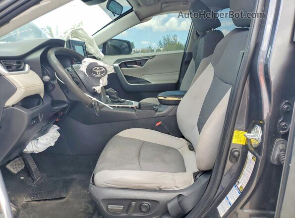 2T3P1RFV3MC159827 2021 TOYOTA RAV4 Gray Front interior view