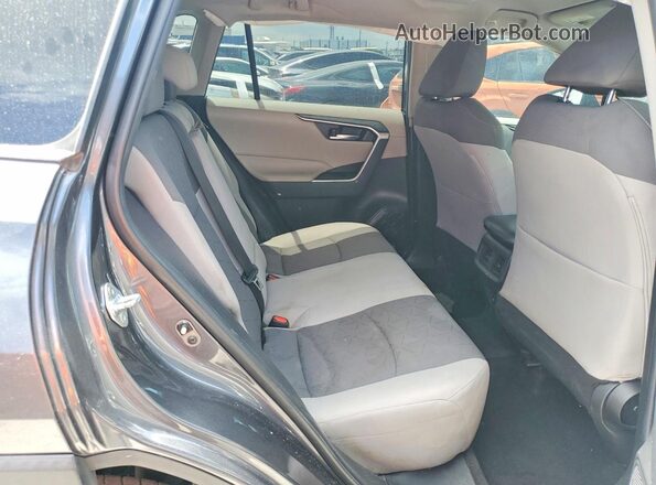 2T3P1RFV3MC159827 2021 TOYOTA RAV4 Gray Rear seats view