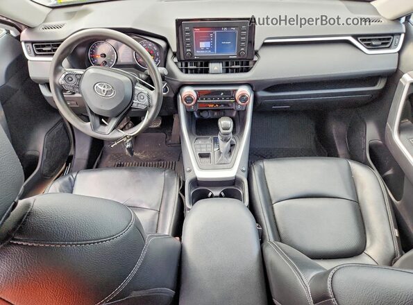 2T3P1RFV3MC164834 2021 TOYOTA RAV4 White Widok deski rozdzielczej