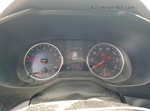 2T3P1RFV3MC191130 2021 TOYOTA RAV4 White Vista del cuadro de instrumentos