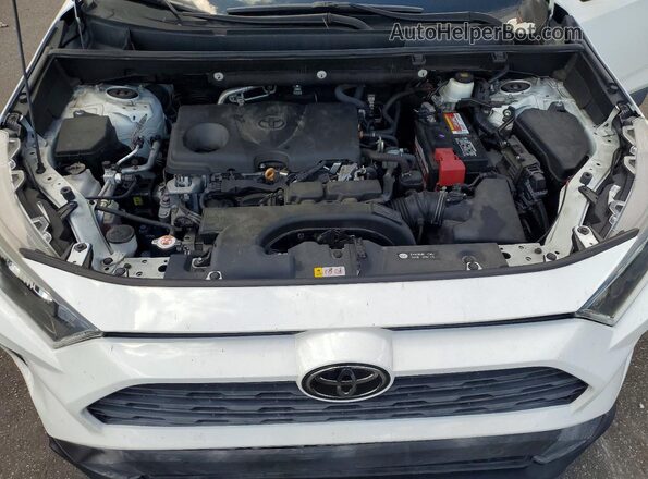 2T3P1RFV3MC191130 2021 TOYOTA RAV4 White Vista del compartimento del motor