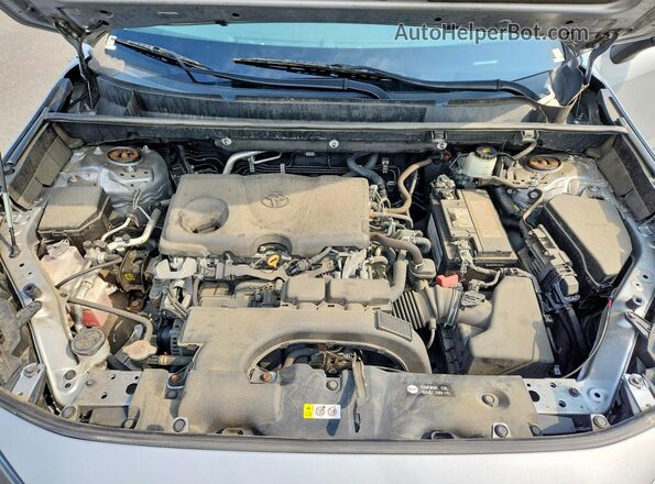 2T3P1RFV3MW143545 2021 TOYOTA RAV4 Silver Вид підкапотного простору