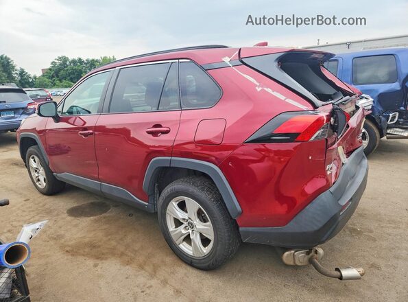 2T3P1RFV3MW248036 2021 TOYOTA RAV4 Бордовый Задняя левая четверть