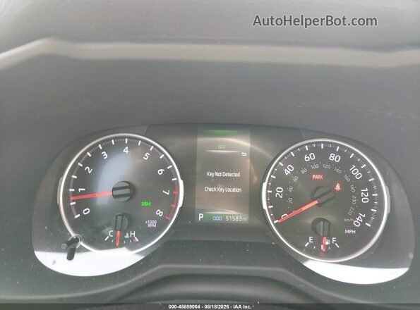 2T3P1RFV3NC262215 2022 TOYOTA RAV4 Silver Widok tylnych siedzeń