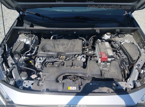 2T3P1RFV3NC262215 2022 TOYOTA RAV4 Silver Widok z tyłu