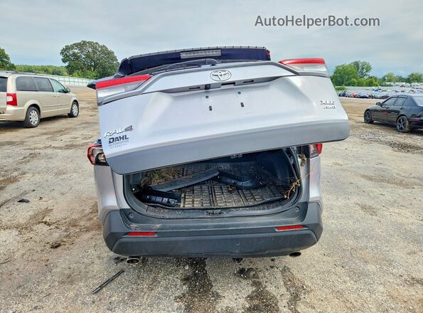 2T3P1RFV3SC504934 2025 TOYOTA RAV4 Silver Вид ззаду