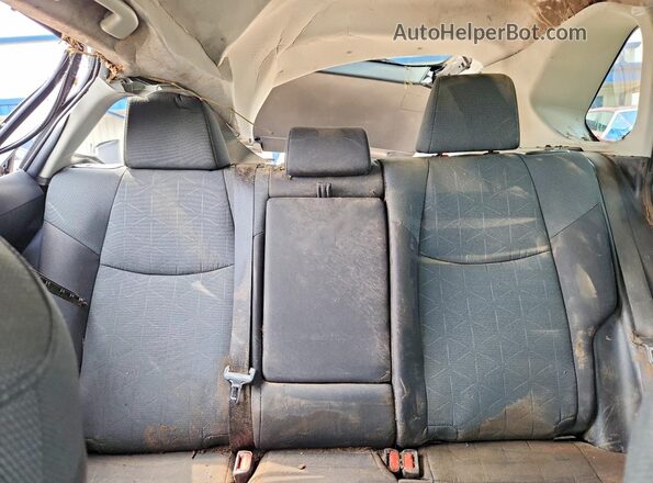 2T3P1RFV3SC504934 2025 TOYOTA RAV4 Silver Вид задніх сидінь