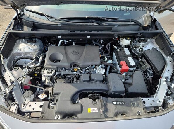 2T3P1RFV3SC504934 2025 TOYOTA RAV4 Silver Вид підкапотного простору